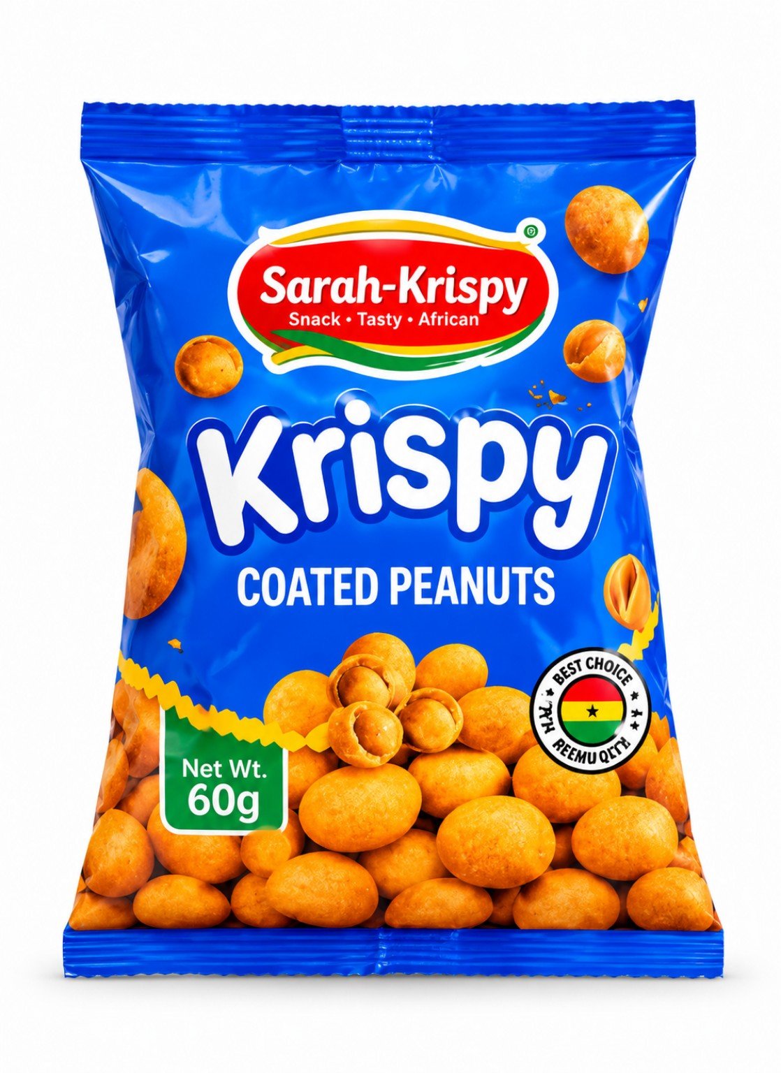 Sarah-Krispy coated peanuts